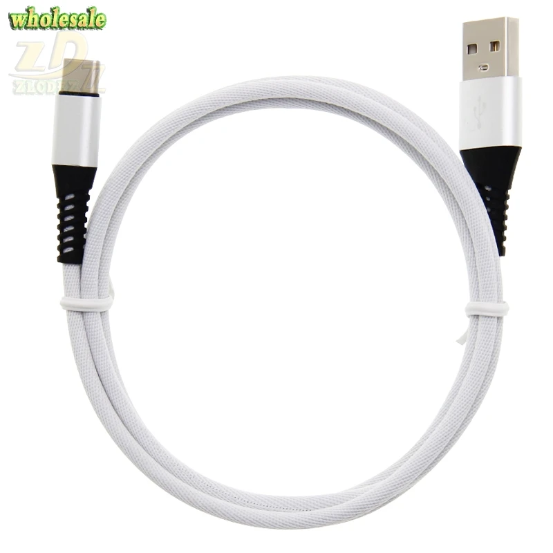유형 C 마이크로 USB 8Pin 빛 케이블 아이폰 7 6 6S 플러스 iPad 아이팟 삼성 화웨이 LG 안드로이드 천 usb C 케이블 500 개/몫