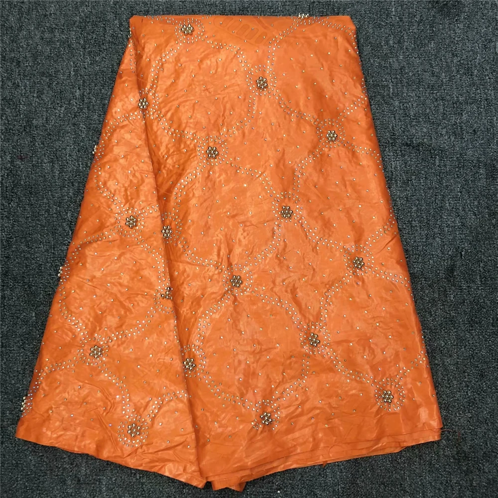 

2018 New Arrival African Lace Fabric Embroidered French Bazin Riche Getzner Fabric French Mesh Net Lace Fabric Sets