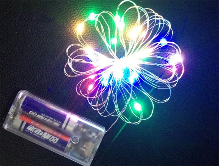 copper wire string lights multi-color leading picture