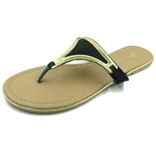 Tamaño grande 8-11 zapatos mujer sandalias 2017 Zapatos Zapatillas de Moda de Verano Las Mujeres “s Chanclas de Alta calidad Planos ocasionales