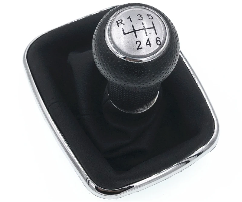 New For VW Golf GTi MK4 R32 Bora MK4 Jetta 6 Speed PU Leather Shifter