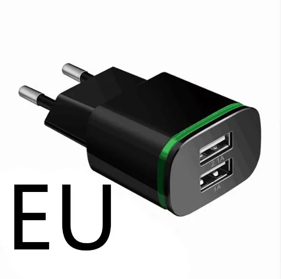 ЕС 2 Plug Dual Порты Зарядное устройство для huawei Коврики 10Lite P smart P8 P9 P10 Lite Pro P smart хонор 6A 7A 7X 7C 6C Pro случае Cargador телефон Micro Usb кабель Мощность адаптер usb Быстрое зарядное устройство