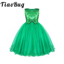 TiaoBug/фатиновое платье-пачка с блестками для маленьких детей; платье с цветочным рисунком для девочек; платье подружки невесты на свадьбу, день рождения, вечеринку; пышное платье принцессы