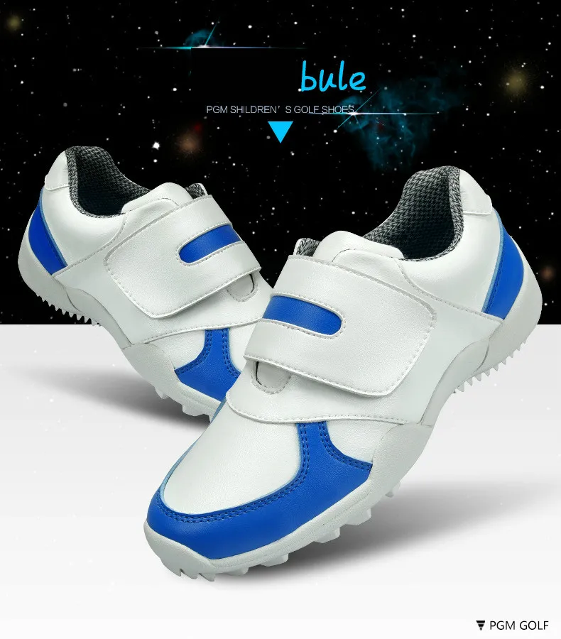 PGM, брендовые для гольфа обувь детская дышащая водонепроницаемая Спортивная обувь для Unise