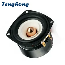 Tenghong 1 шт. 3 дюймовый звуковой динамик 4Ohm 8Ohm 15 Вт полный спектр динамик s Hifi Mediant бас Громкий динамик для домашнего кинотеатра DIY