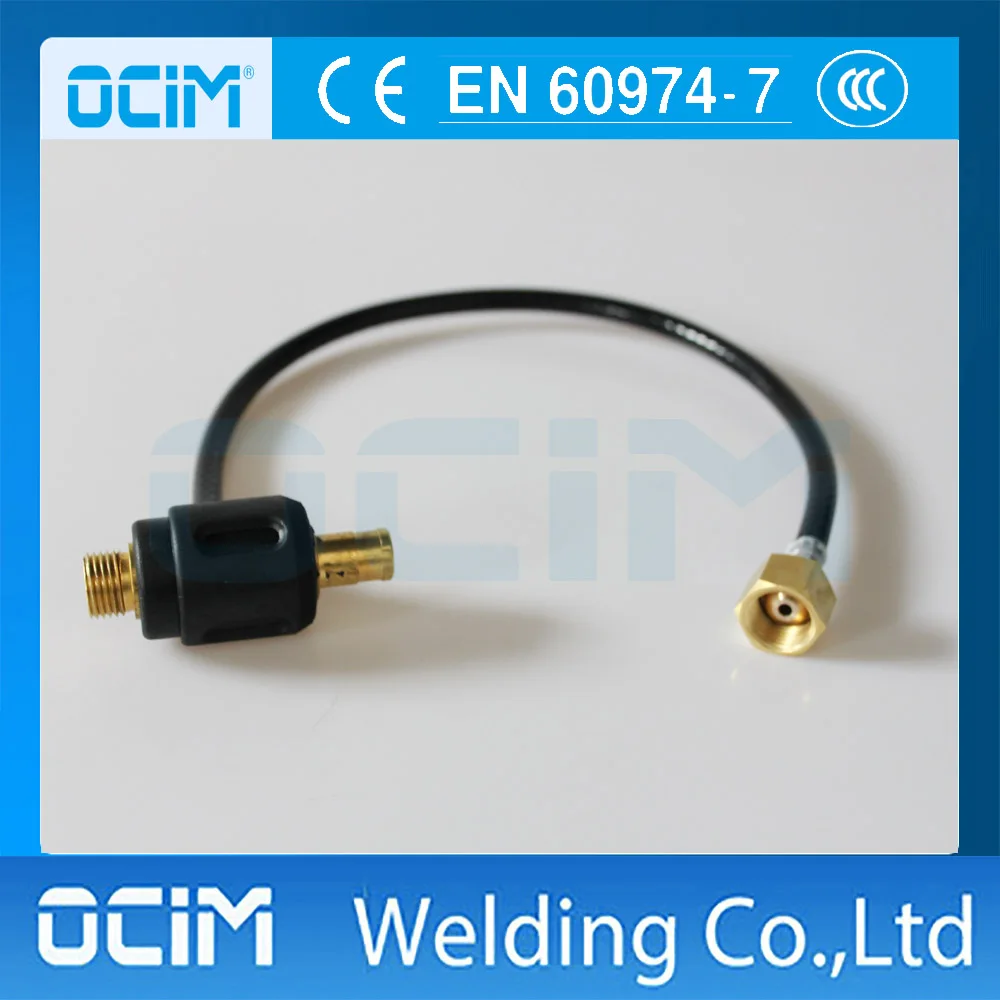 

1PC Tig Torch Conversion Plug 35-50mm M16*1.5 Male Adaptor Cable Joint Change