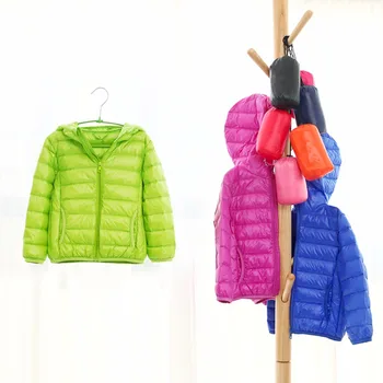 

Kids Parka girls warm clothes Casacos de inverno feminino Jaquetas Ultra Light Zipper Duck Feather Child Outerwear H278