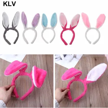 

Fashion Young Girl's Rabbit Ears Hairbands Children Bunny Headwear Hair Accessories