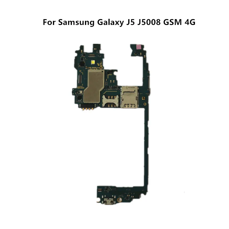 Полностью рабочий разблокированный для samsung Galaxy J5 J5008 GSM 4G материнская плата логика материнская плата пластина