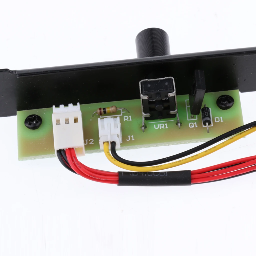 1 to 3 Computer Case PCI Slot Fan Speed Controller Cooler Hub 4Pin Power Connection Mini 3Pin Interface 12V 20W