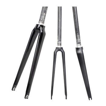 

EC90 Carbon Fiber Road Bike Fork Ultralight Bicycle Carbon fork 700C Dead Fly 3K 28.6mm