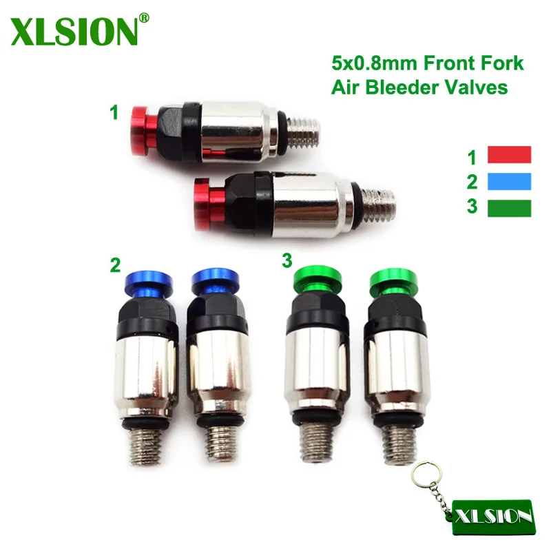 XLSION Fork Air Bleeder Valves For Yamaha YZ 125 250 250F 450F Dirt