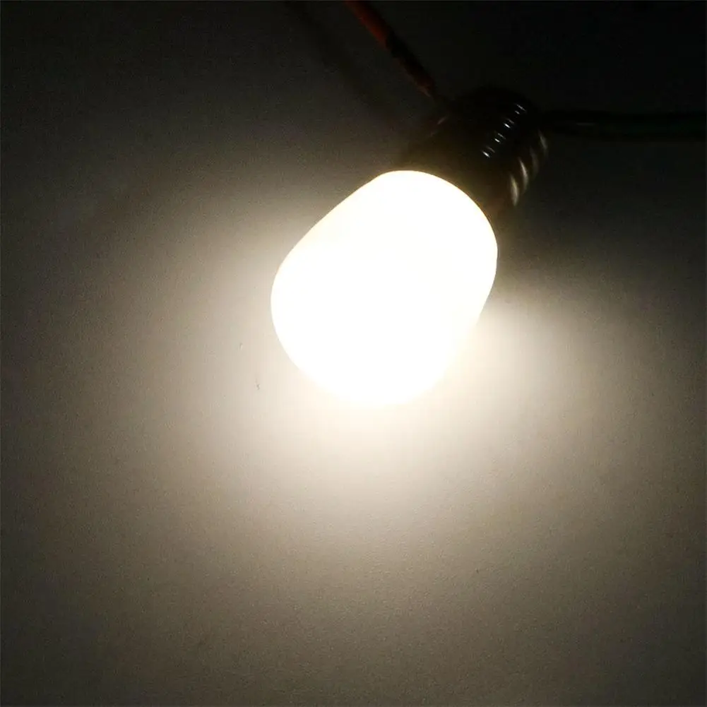 SOL светодио дный AC 220 В мини E14 SMD2835 светодио дный реветь Стекло лампа для холодильник домашнего освещения