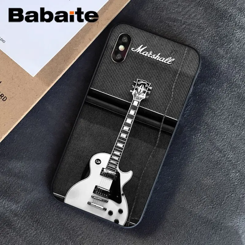 Babaite гитарный усилитель marshall клиент высокое качество чехол для телефона для iPhone 6S 6plus 7plus 8 8Plus X Xs MAX 5 5S XR - Цвет: A14