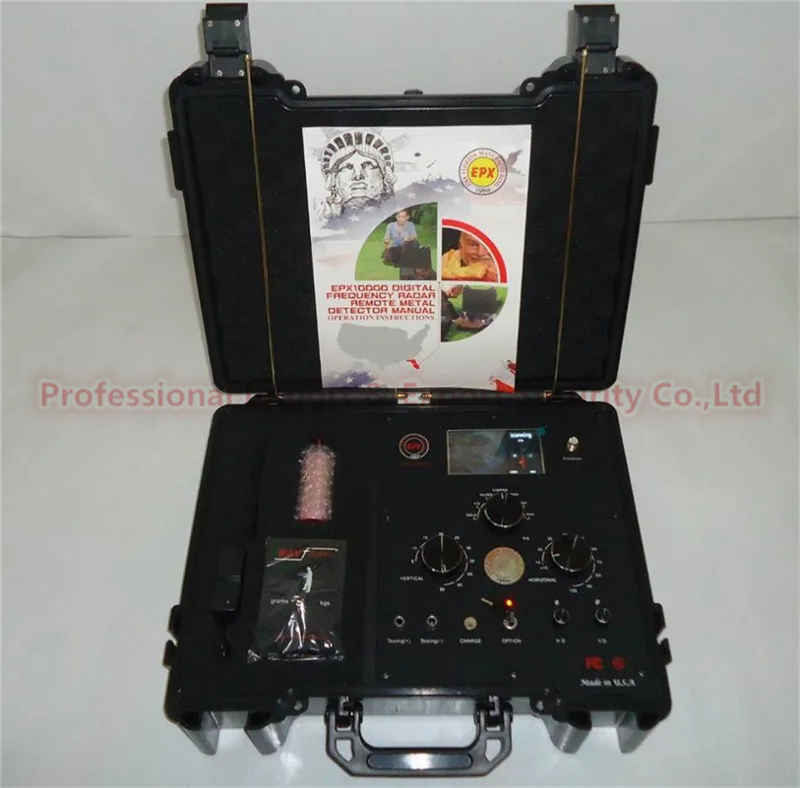 

New Arrival EPX10000 Long Range Underground Metal Detector Remote Sensing Metal Detector 50M Dection For GOLD/SILVER/DIAMOND