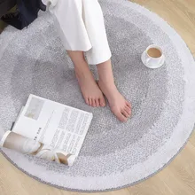 Скандинавский круглый ковер утолщение компьютерный стул поворотный подвесной корзина ковер гостиная спальня кабинет современный простой механизм васхабль