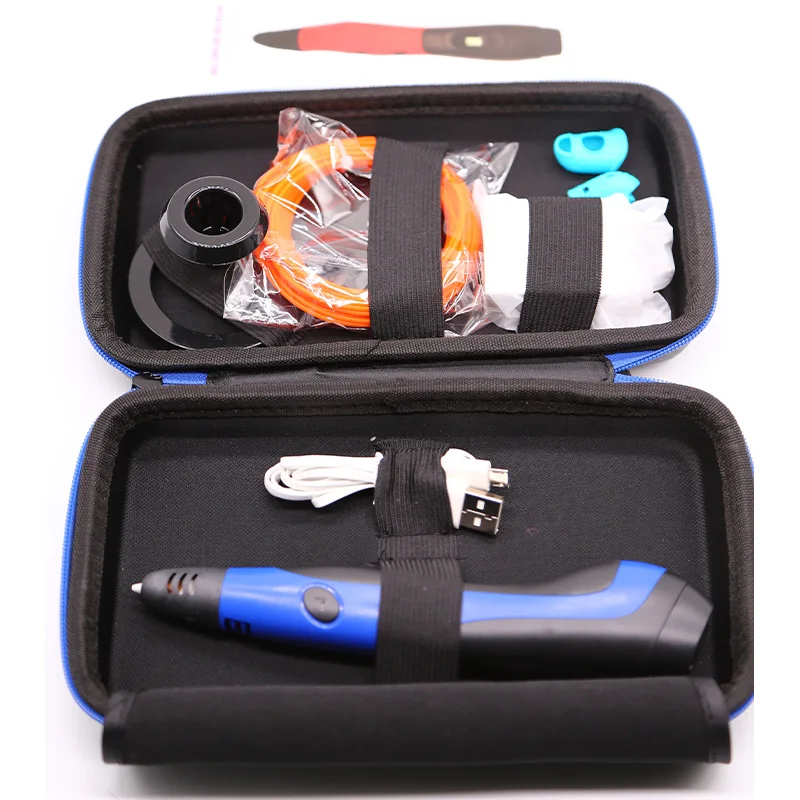 3D Pen 3d printing Pen Add 200 meter PLA Material Drawing 3D Model For Christmas gift Children Best Gifts