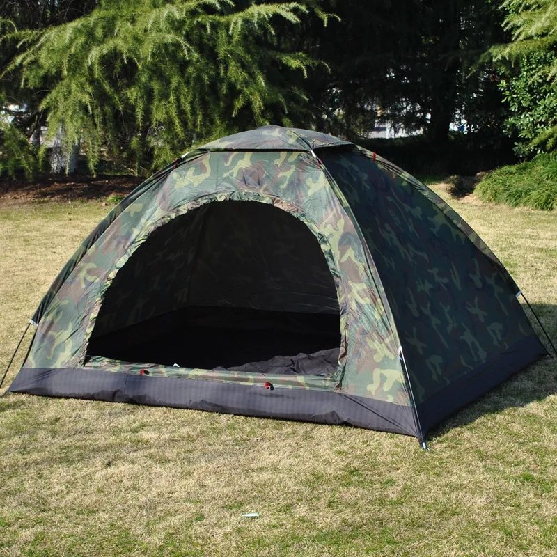 Outdoor Camouflage Hunting Single Layer Fishing Tent Ultralight Beach