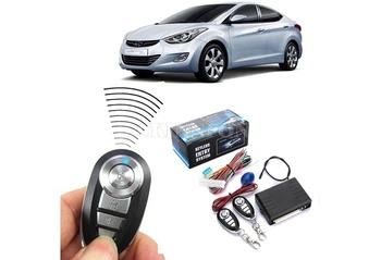 

100Pcs/Lot Universal Car Lock Keyless Entry System Auto Remote Central Kit Control Box (Color: Black)