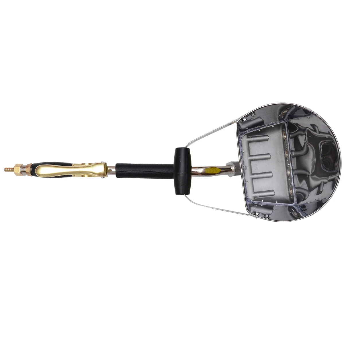 6 Bar Mortar Sprayer Wall Mortar Gun Stucco Shovel with Hopper Ladle Spray Gun Cement Air Stucco Sprayer