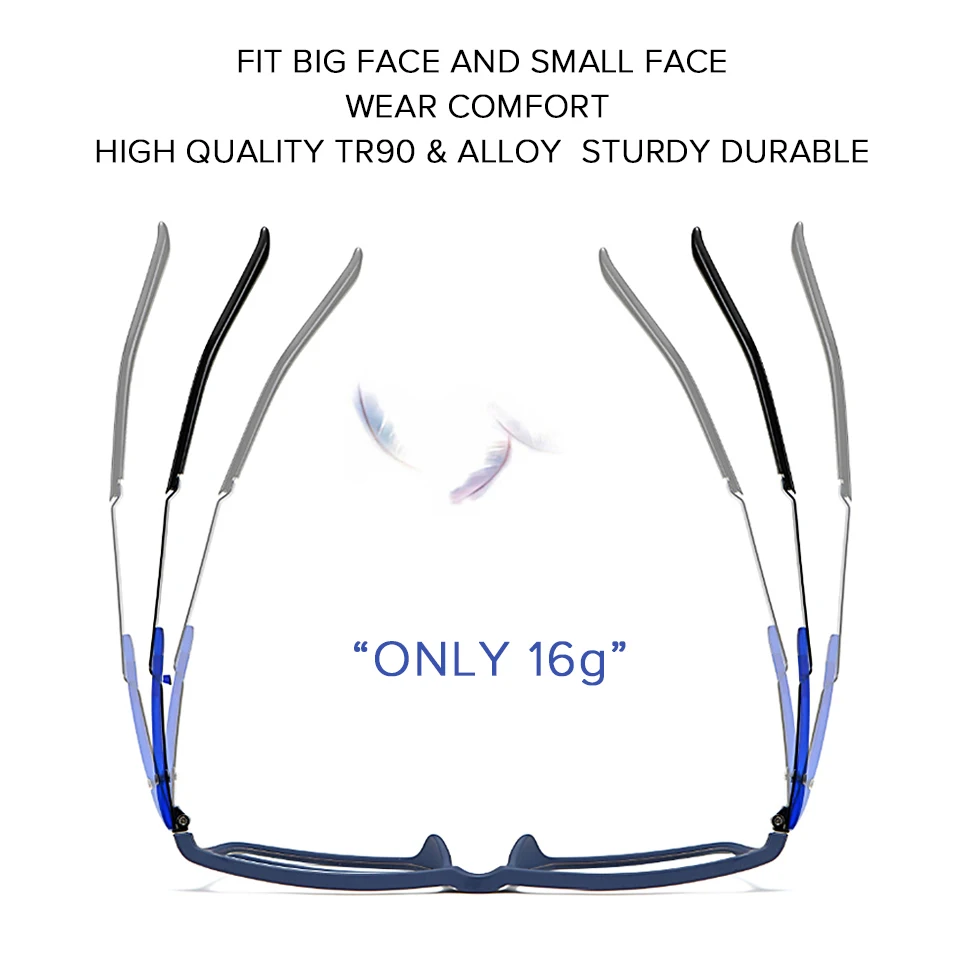 Cena UNIEOWFA prostokąt optyczne okulary rama mężczyźni przezroczyste oprawki okularowe okulary krótkowzroczność okulary korekcyjne ramki