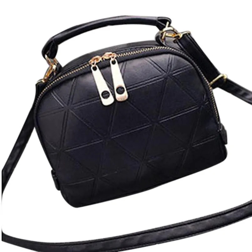 

One-shoulder-slung triangular Ladies handbags leather women's shoulder bag crossbody bags for women bolsos mujer#GD
