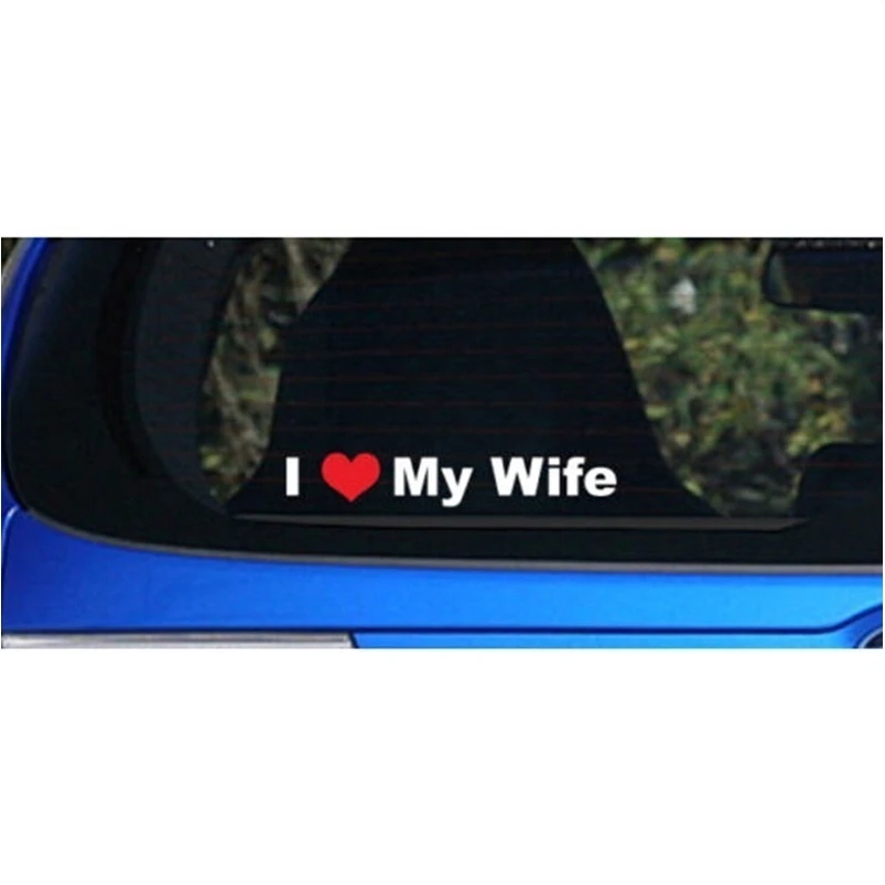 I Love My Wife window Decal Stickers Mommy Baby Family Best Forever Decor 20cm | Игрушки и хобби