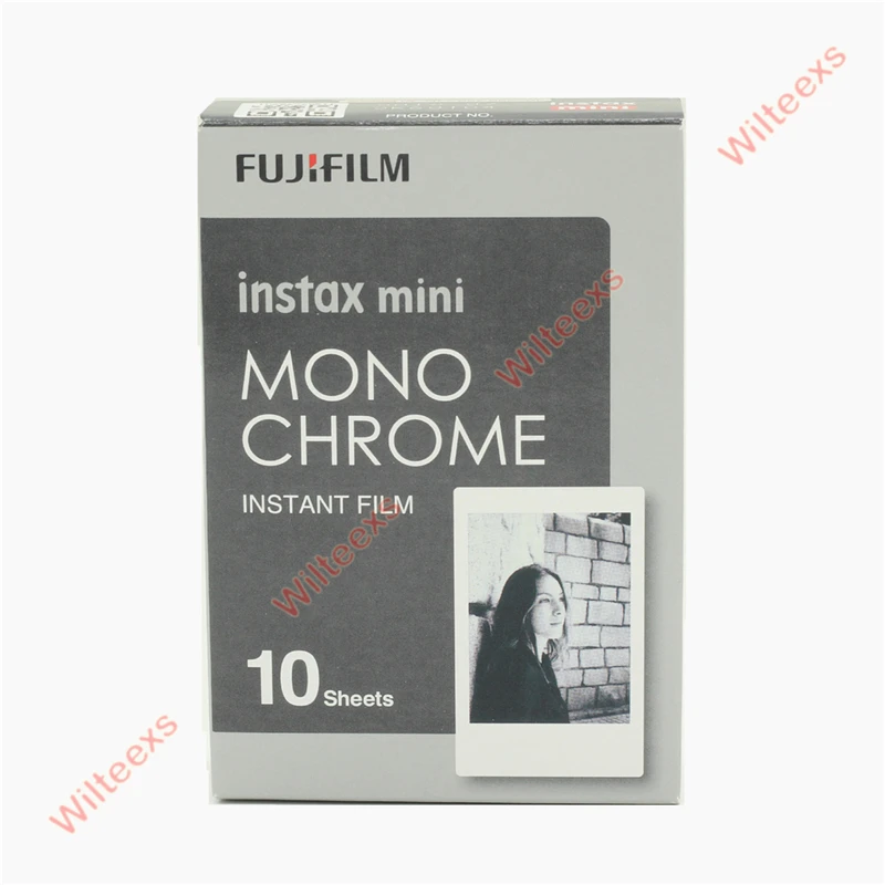 Fujifilm Fuji Instax Mini 8 монохромная пленка 10 листов для 7 7s 8 9 50s 7s 90 25 Share SP-1 камеры моментальной печати Новое поступление