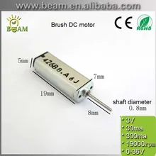 3V 30mA 19000 RPM 5*7 micro motor DIY technology small production motor solar motor model Brush DC motor 2 sets green model miniature of delight mini solar car stepper motor diy for production technology teenage enlightenment toy