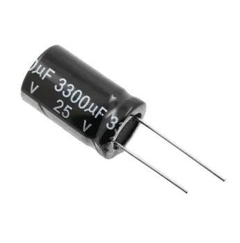 

10 PCS 25V 3300uF Aluminum Electrolytic Capacitor Brand new 3300UF 25V 13x25mm