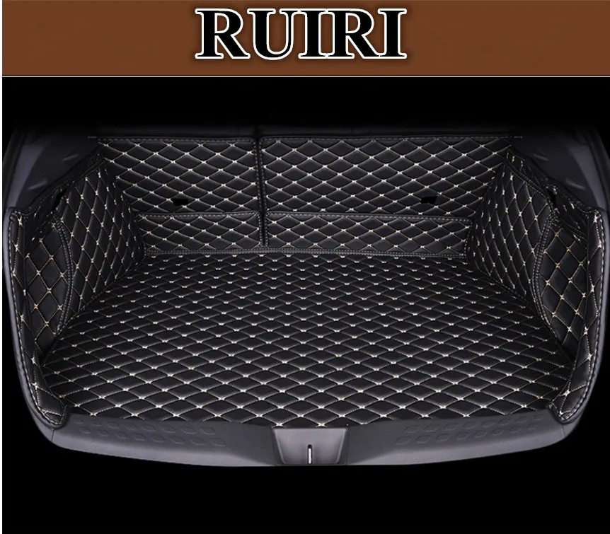 

High quality mats! Custom special trunk mats for Toyota C-HR 2018 waterproof boot carpets cargo liner for CHR 2017,Free shipping