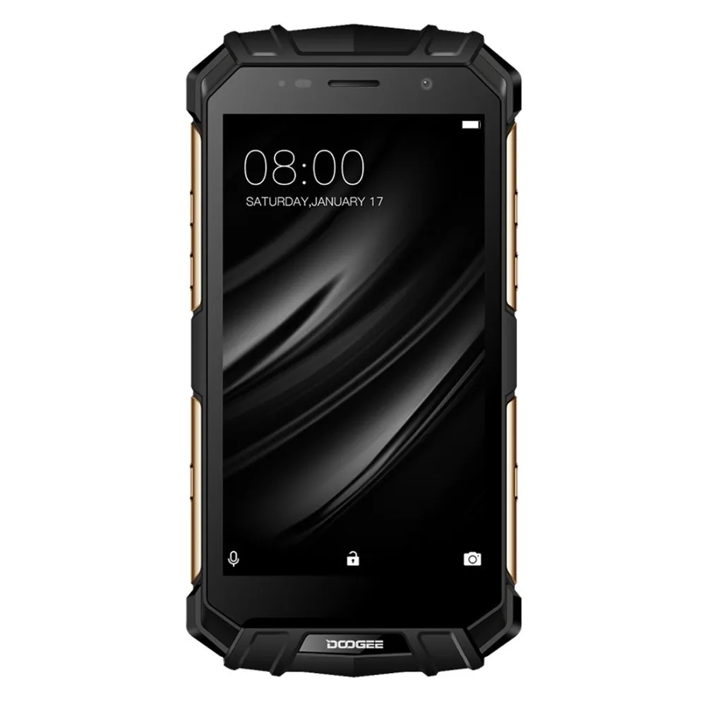 IP68 DOOGEE S60 Беспроводной Charge 5580 мАч 12V2A Quick Charge 5,2 ''FHD Helio P25 Восьмиядерный 6 ГБ 64 ГБ смартфон 21.0MP Камера NFC