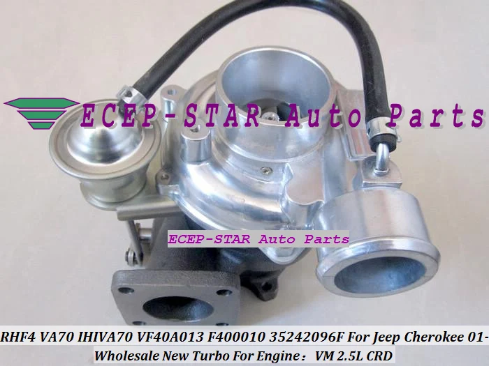 RHF4 VA70 VF40A013 F400010 35242096F IHIVA70 турбинный Турбокомпрессор Для Jeep Cherokee 2001-двигатель VM 2.5L