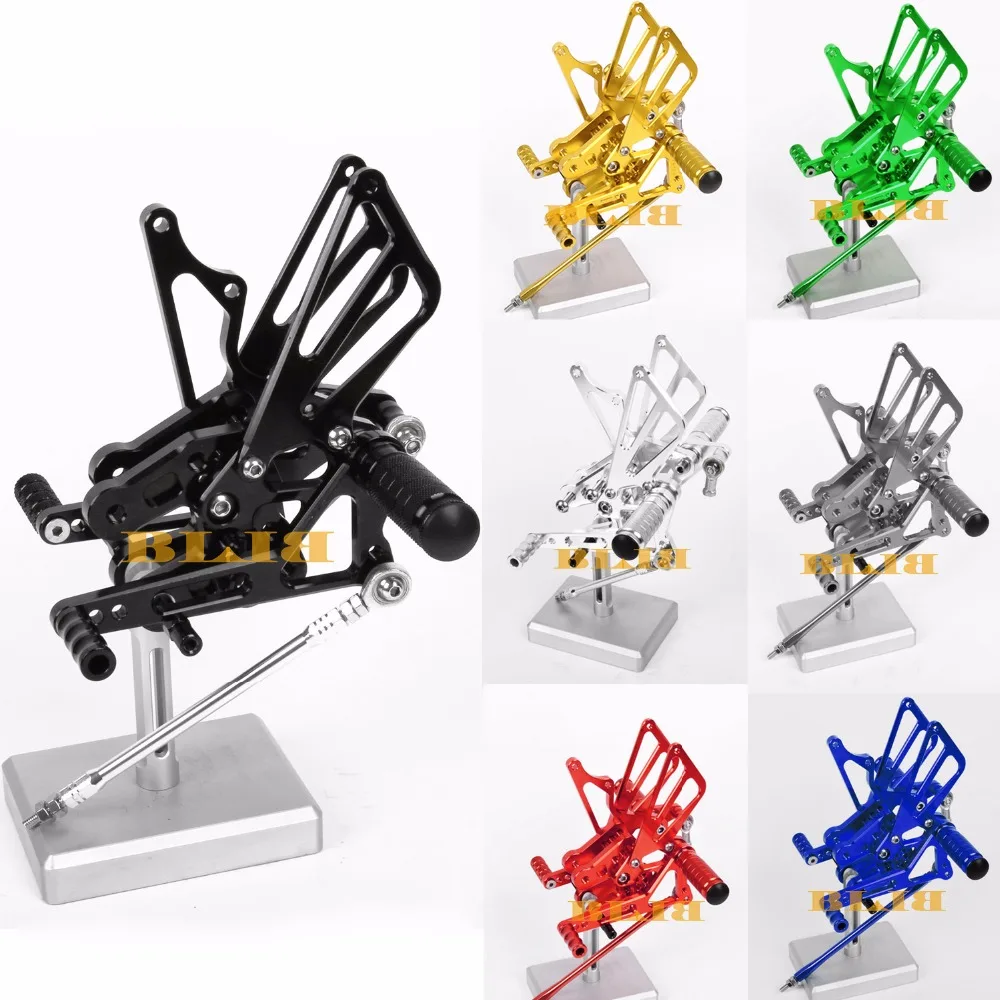 

8 Colors For Suzuki GSXR 600 750 2011-2016 CNC Adjustable Rearsets Rear Set Motorcycle Footrest Moto Pedal 2013 2014 2011 2012