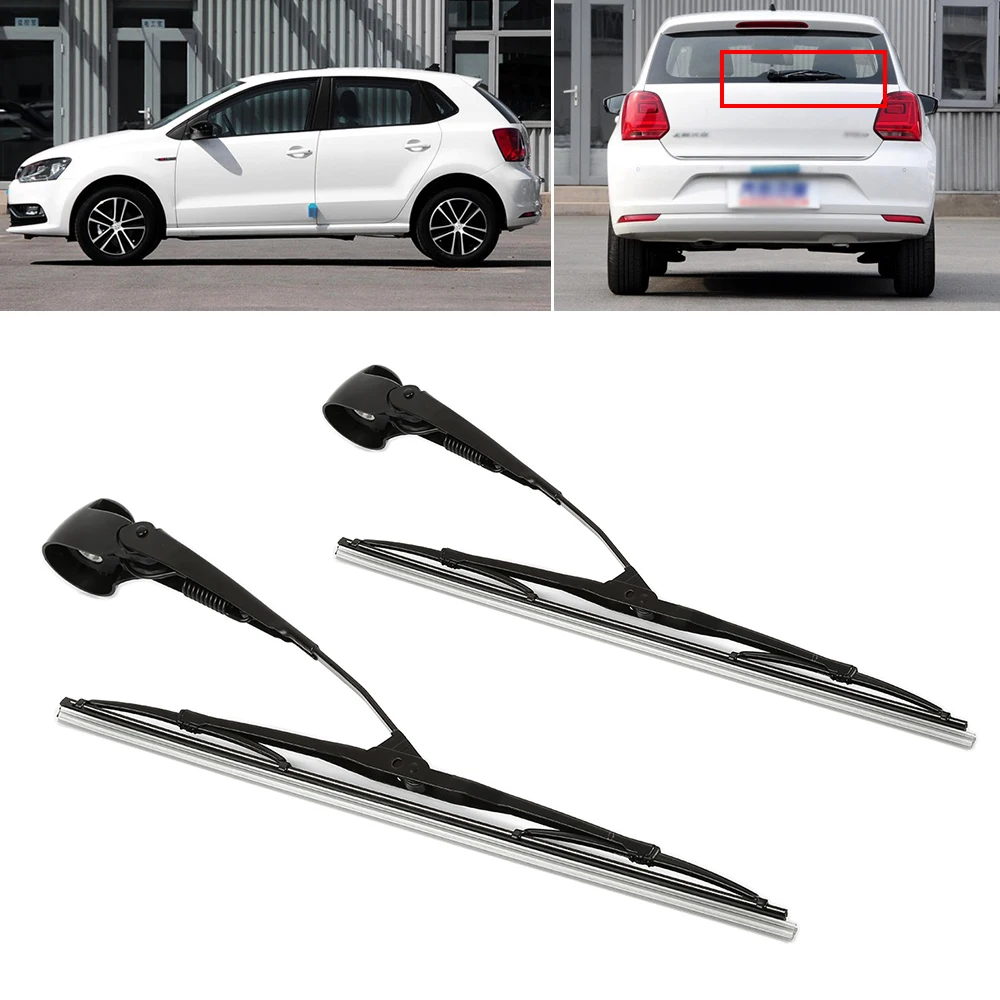 Rear Wiper HLEST 1pcs Rear Window Wiper Windshield Wiper For VW Polo