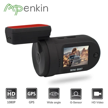 

Mini 0807 Dash Camera Upgrade from 0805 DVR 1080P Car DVR One TF Card Port Video Recorder with Amba A7LA50