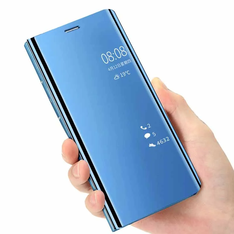 Flip-Leather-telefon-Cover-For-Huawei-p20-p20pro-p20lite-Smart-Mirror-Mobile-phone-Case-fashion-phone (2)