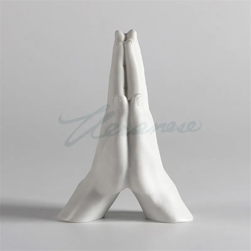 

Chinese Style Hand Shape Censer Art Sculpture Statue Ceramic Art&Craft Decorations Shop Opening Housewarming Gifts R1850
