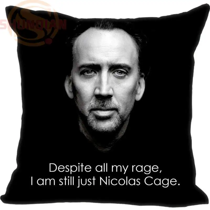 Новое поступление Nicolas Cage декоративная Свадебные наволочки наволочка на заказ