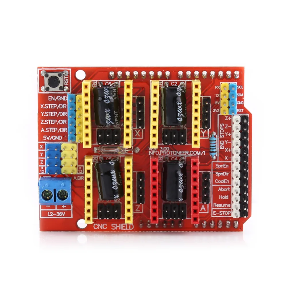 

Stepper Motor Drivers For Engraving Machine Printer CNC Shield V3.0 Expansion Board+A4988
