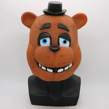 

Five nights at Freddy's Brown Bear Cosplay Halloween Masks Adult Fancy Ball Dress Costume