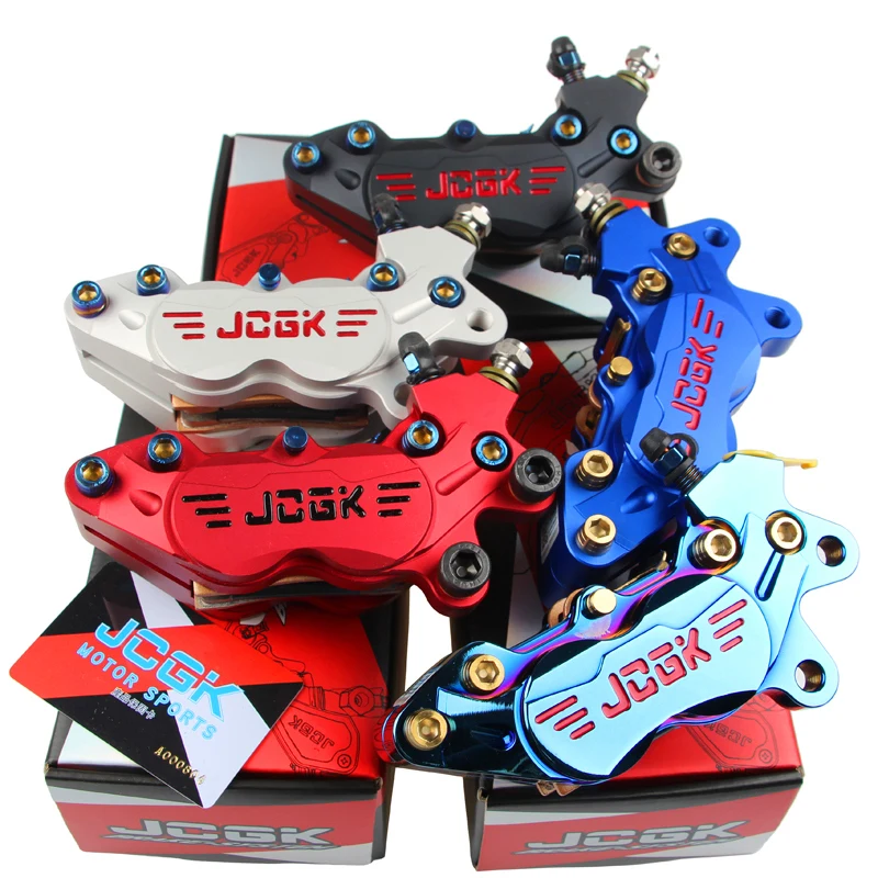 Pinza de freno para motocicleta, cilindro derecho, paso de 40mm para bicicleta de carreras, Pitbike, pinza de freno de disco HF6