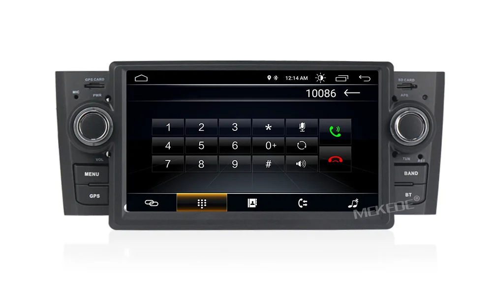 Clearance Car Multimedia player GPS Android8.1 Android9.1 Car Radio 1 Din DVD For Fiat/Grande/Punto/Linea 2007-2012 Radio FM steering 9