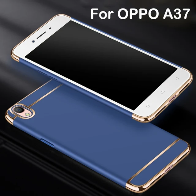 3 in 1 Hard PC Back Cover Case For OPPO A37 Case 360 Degree Protection Anti knock Ultra Thin