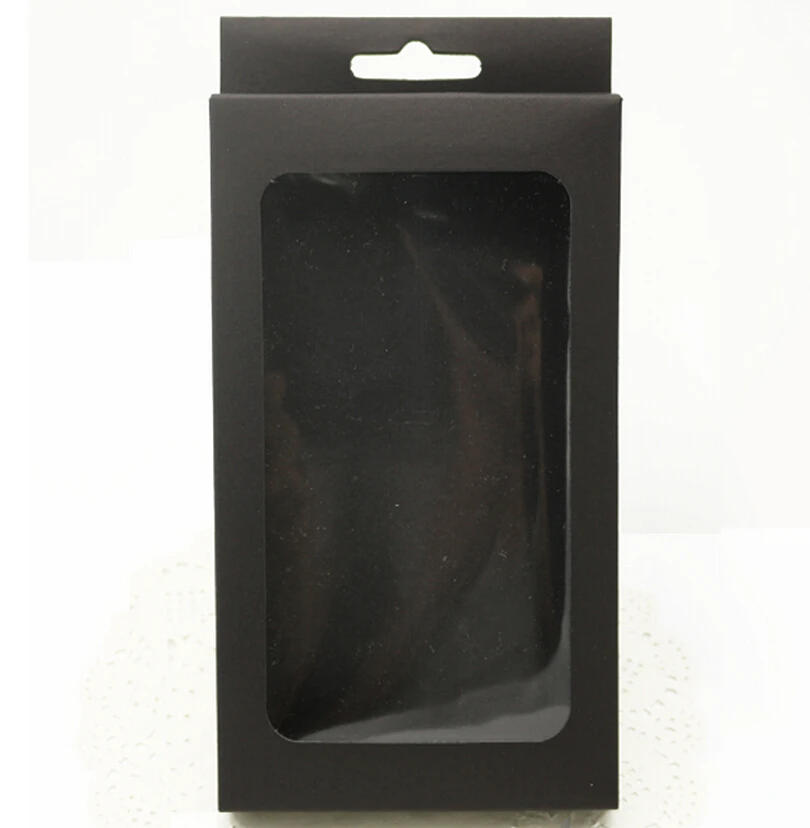 

kraft paper box with window black window gift box with hanger