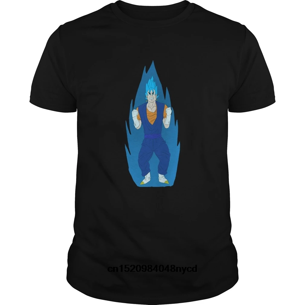 New stylefunny t shirts Vegito blue 2018 Fashion tshirt men t-shirt | Мужская одежда