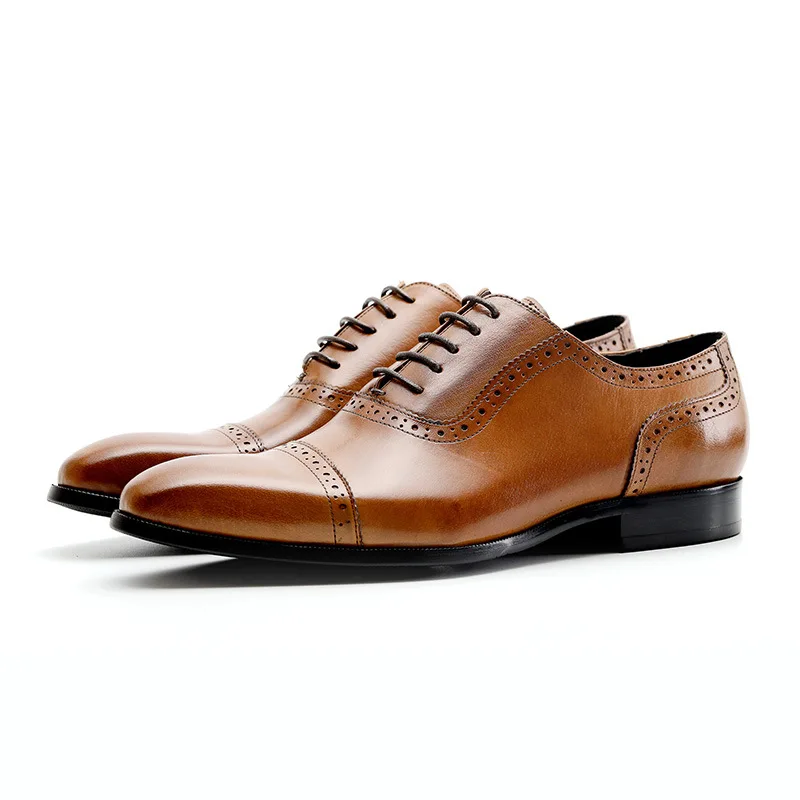 

Spring new Fashio England foreign trade original single summer men's shoes business casual men's three joint shoes free shipping