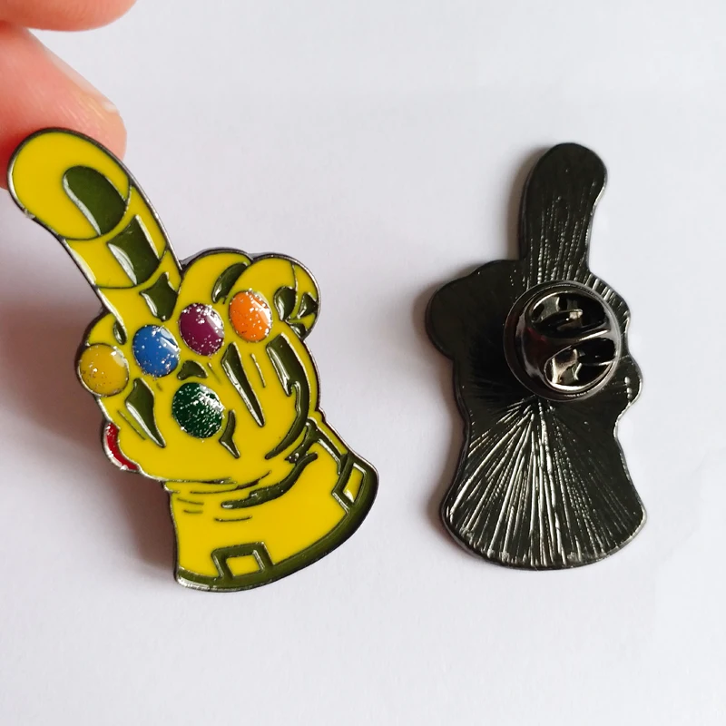 thanos pin and brooch
