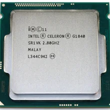 Intel Celeron G1840 2,8 ГГц 2 м кэш двухъядерный процессор SR1VK SR1RR LGA1150 лоток