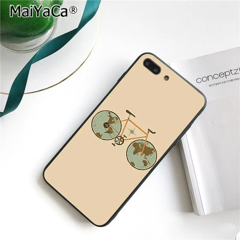 Чехол для телефона MaiYaCa BIKE CYCLING art Для iphone 11 Pro 11Pro MAX 8 7 6 6S Plus 5 5S SE XR X XS MAX 10 - Цвет: A16